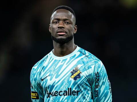 AIKs målvakt Ismael Diawara