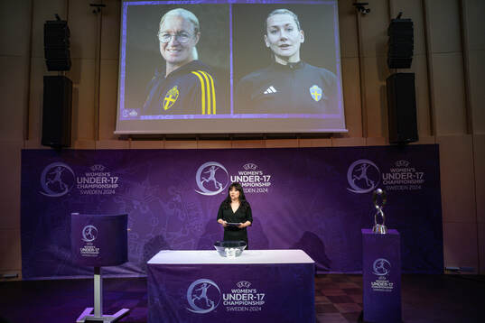 Victoria Sandell and Tess Olofsson, Tournament Ambassadors,