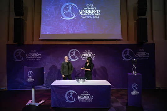 Victoria Sandell, Tournament Ambassador, and Anna Braun,