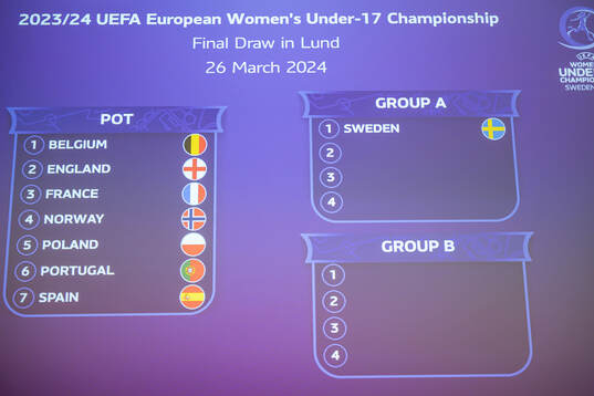 View of the final draw