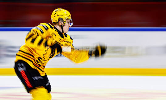 Skellefteås Zeb Forsfjäll före kvartsfinal tre i SHL