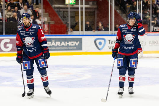 Linköpings Christoffer Ehn och Filip Bystedt deppar