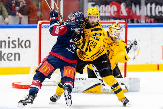Linköpings Broc Little och Skellefteås Arvid Lundberg