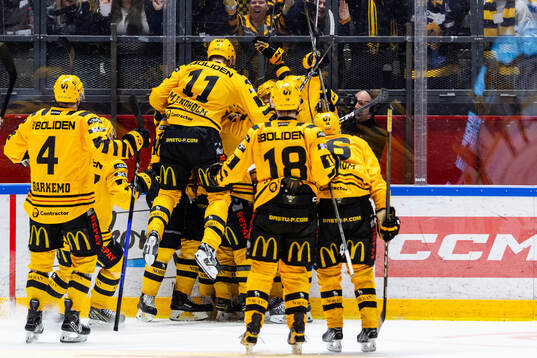 Skellefteås spelare jublar