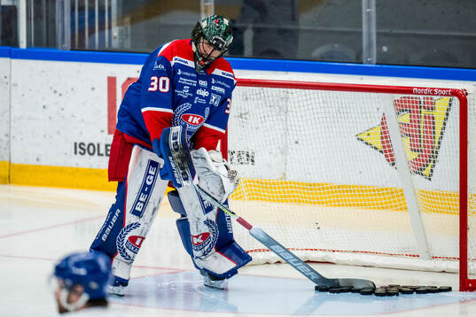 Oskarshamns målvakt Tomas Rydén