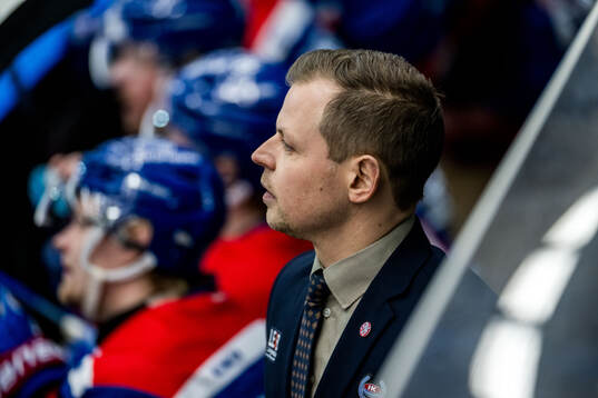 Oskarshamns tränare Martin Filander