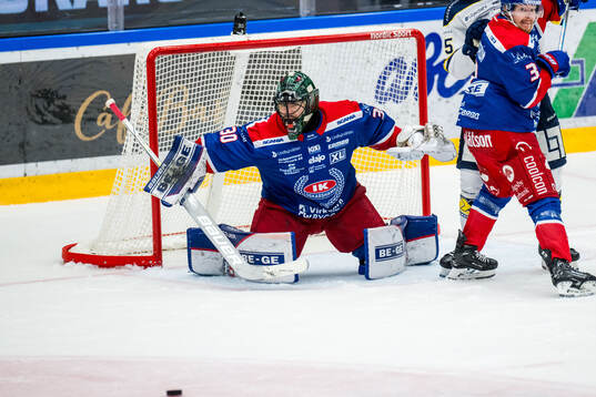 Oskarshamns målvakt Tomas Rydén