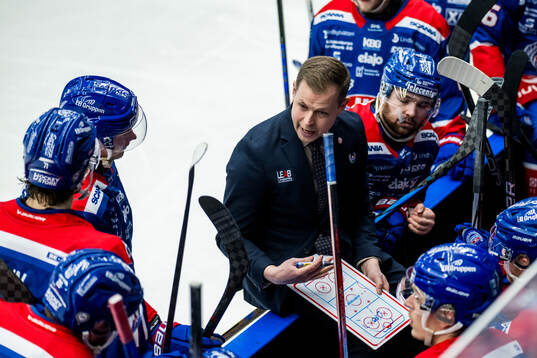 Oskarshamns tränare Martin Filander