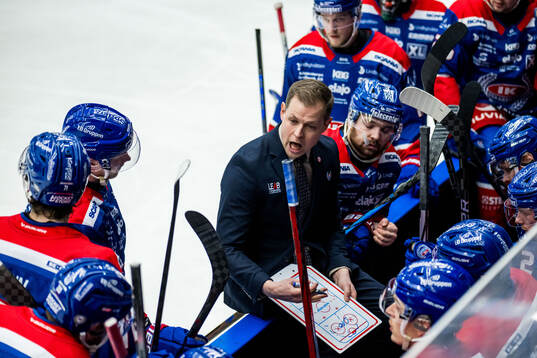 Oskarshamns tränare Martin Filander