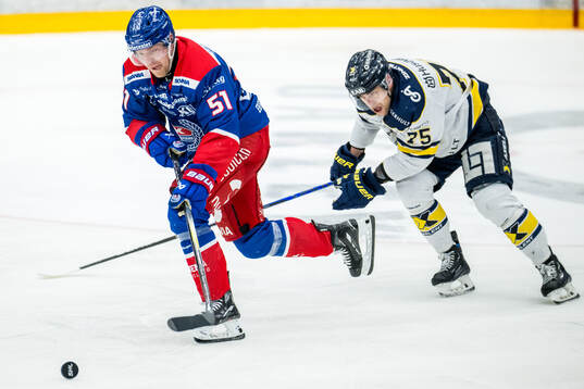 Oskarshamns Markus Nenonen och HV71s Radan Lenc