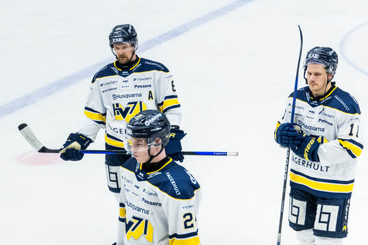 HV71s  spelare deppar