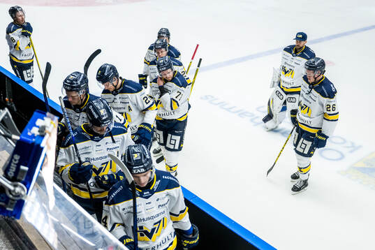 HV71s  spelare deppar