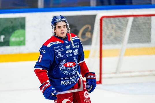 Oskarshamns Viktor Lodin jublar