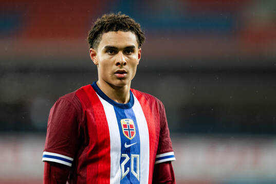 Antonio Nusa of Norway