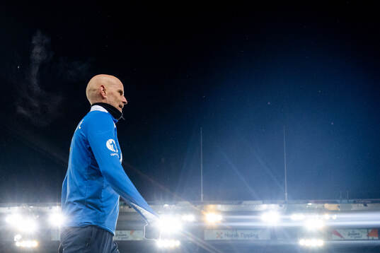 Head coach Ståle Solbakken of Norway