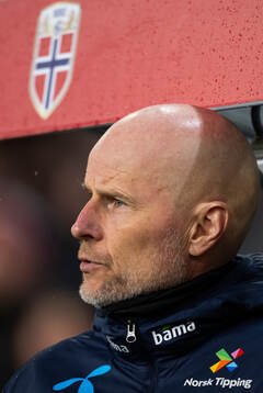 Ståle Solbakken, head coach of Norway