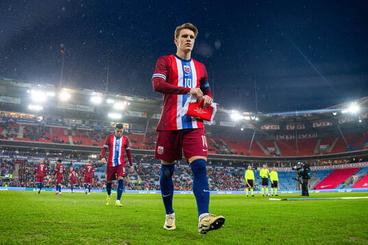 Martin Ødegaard of Norway