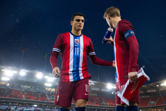 during the international friendly football match between