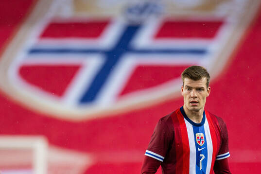 Alexander Sørloth of Norway