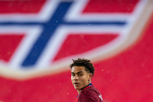 Antonio Nusa of Norway