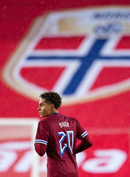 Antonio Nusa of Norway