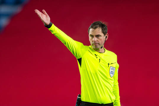 Referee Francesco Calzona