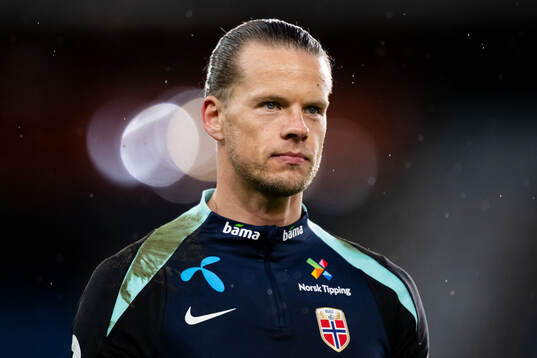 Goalkeeper Ørjan Håskjold Nyland of Norway