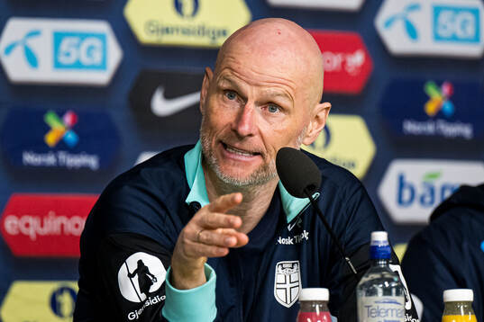 Ståle Solbakken, head coach of Norway