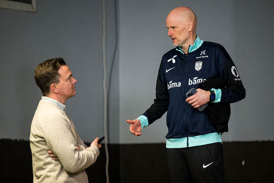 Ståle Solbakken, head coach of Norway