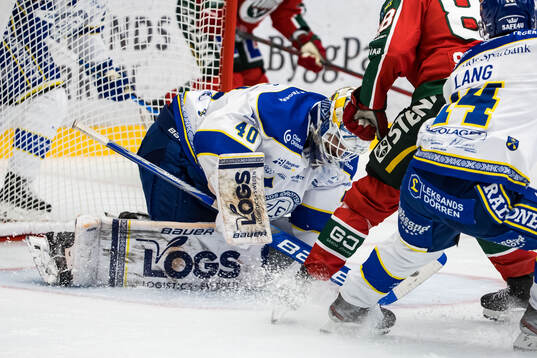 Leksands målvakt Mantas Armalis