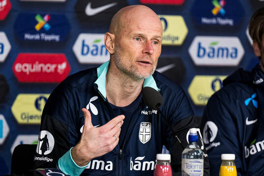 Ståle Solbakken, head coach of Norway