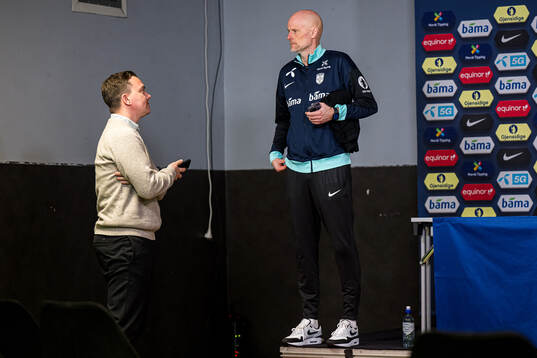Ståle Solbakken, head coach of Norway