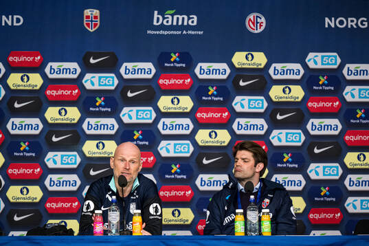 Ståle Solbakken, head coach of Norway