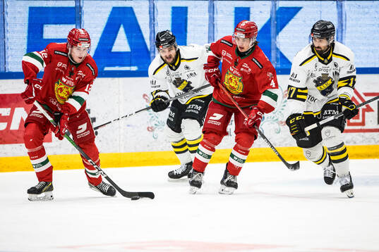 Moras Filip Björkman och Jakob Norén och AIKs Arvid