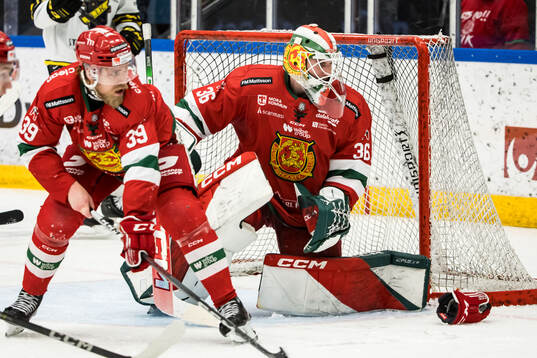 Moras målvakt Waltteri Ignatjew
