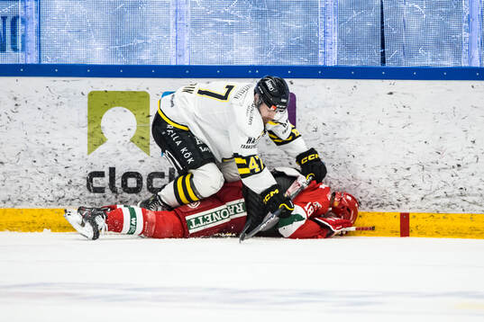 AIKs Eric Norin och Moras Henrik Eriksson