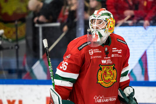 Moras målvakt Waltteri Ignatjew