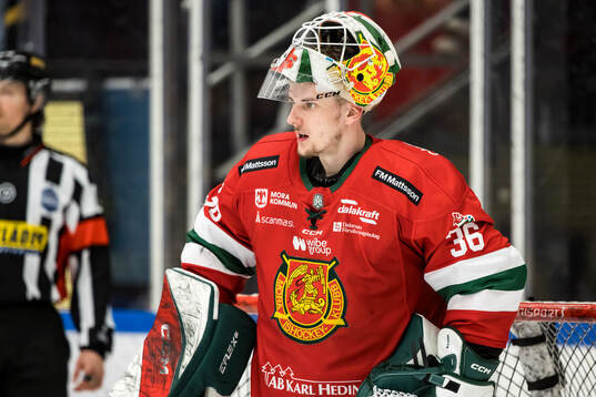 Moras målvakt Waltteri Ignatjew