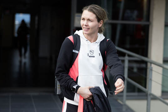Goalkeeper Jennifer Falk of Häcken