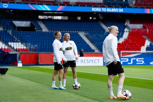 Filippa Curmark, Josefine Rybrink and Anna Sandberg of