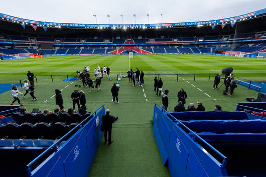 Generel view of arena  Parc des Princes