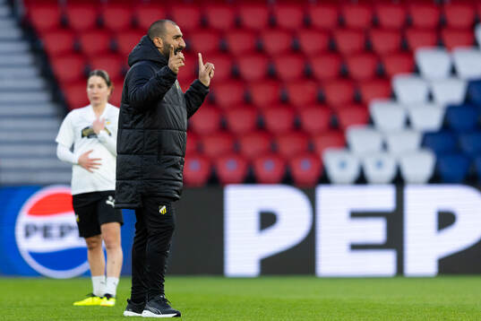 Head coach Mak Lind of Häcken