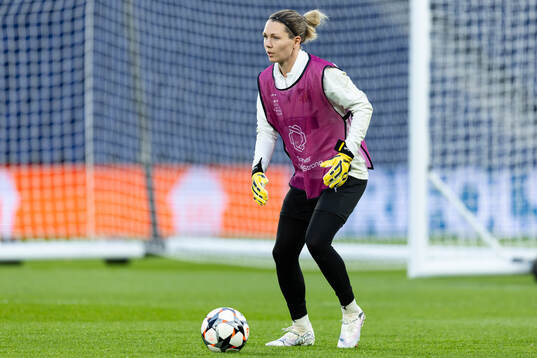 Goalkeeper Jennifer Falk of Häcken