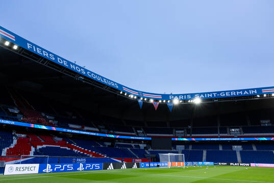 Generel view of arena  Parc des Princes