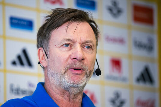 Peter Gerhardsson, head coach of the Swedish women's
