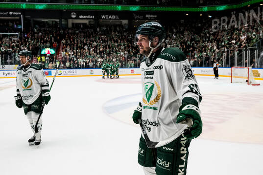 Färjestads Carl Dahlström deppar