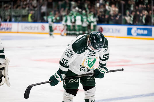 Färjestads August Tornberg deppar