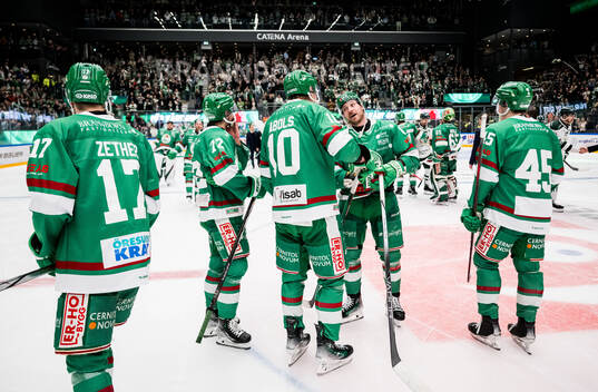 Rögles Daniel Zaar, Rodrigo Abols och Linus Sandin