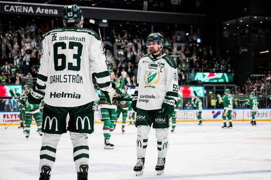 Färjestads Linus Johansson deppar
