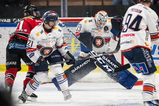 Växjös målvakt Emil Larmi